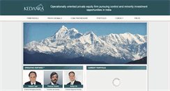Desktop Screenshot of kedaara.com